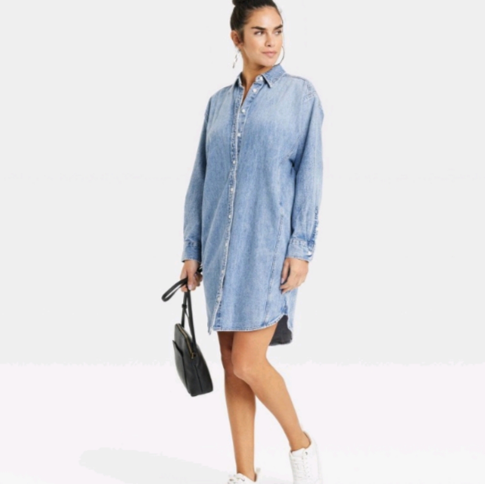 Mini Shirt Dress - XL